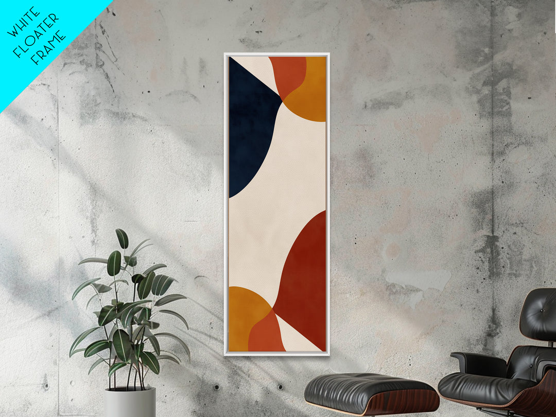 Warm Terracotta Abstract Canvas Print, General Fine Art, Neutral Decor, Living Room Decor, Fine Art, Home Decor, GEN-1x3-42