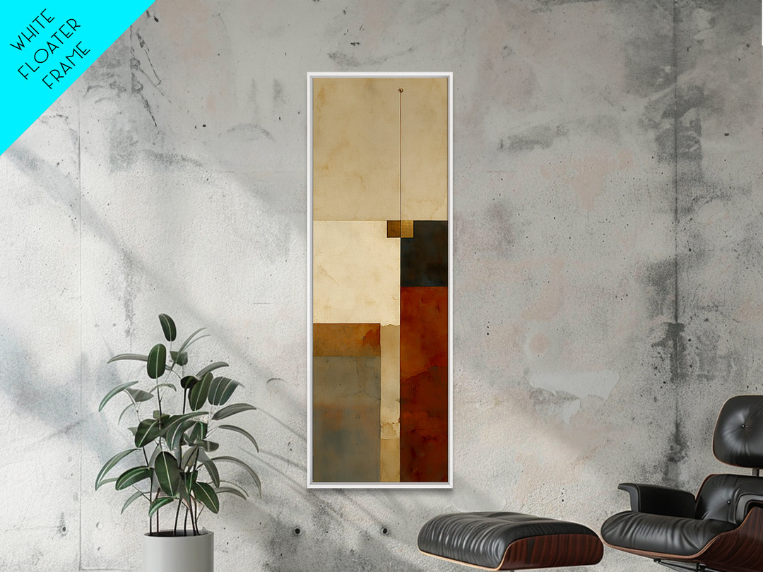 Modern Geometric Composition Canvas Print, General Fine Art, Room Decor, Living Room Decor, Abstract Art, Digital Prints, GEN-1x3-94