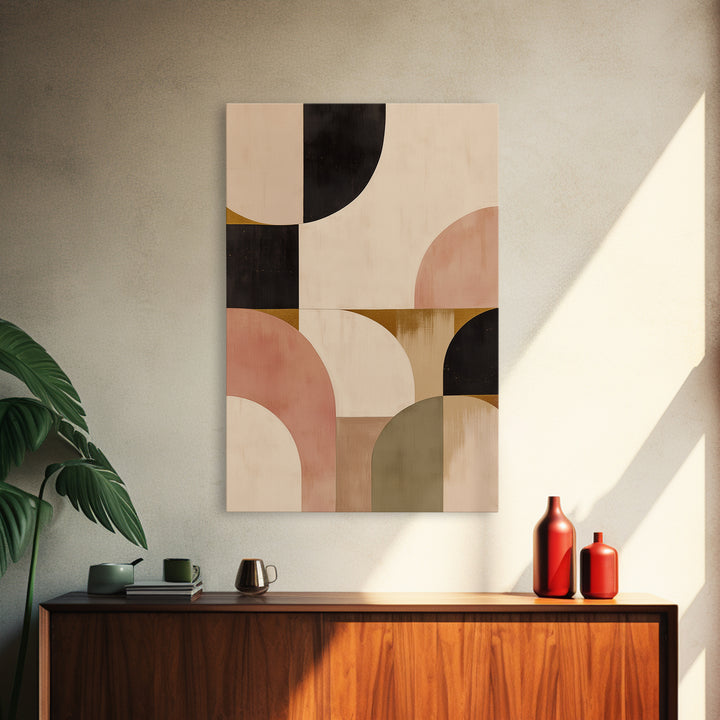 Earthy Plaster Texture Abstract Canvas Print, General Fine Art, Original Painting, Living Room Decor, Fine Art, GEN-2x3-71