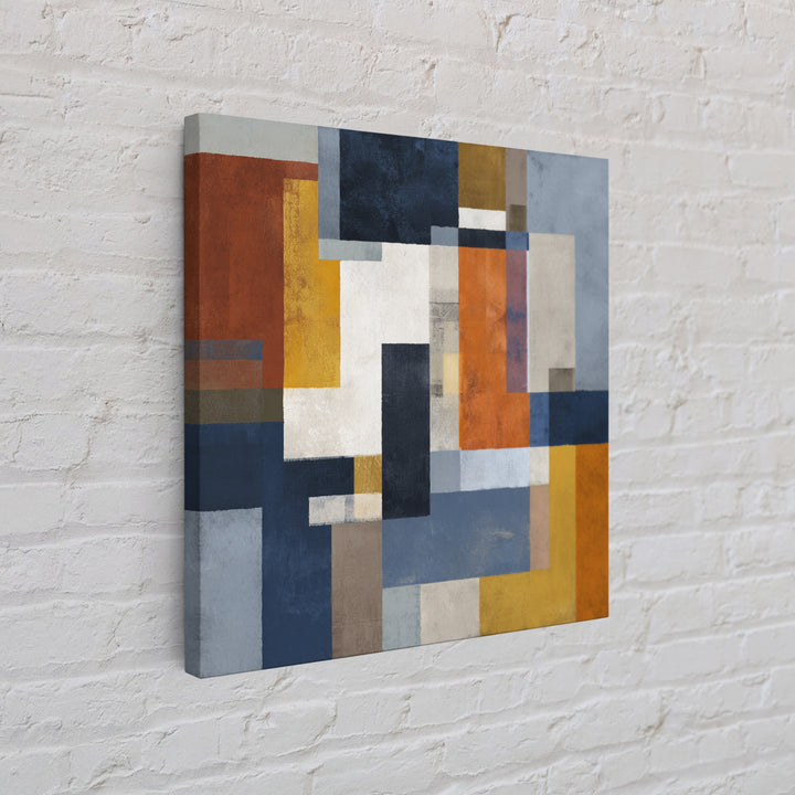 Domino Tiles Arranged Framed Canvas Print, Game Room Art, African American Art, Game Room Decor, Abstract Art, Play, GRA-1x1-16