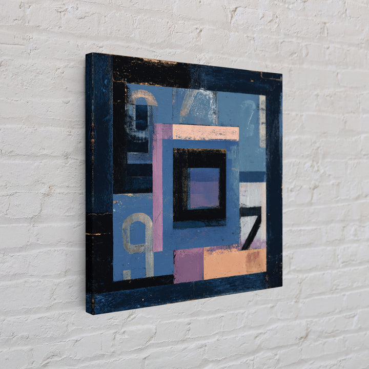 Scoreboard Numbers as Abstract Design Framed Canvas Print, Game Room Art, Wall Decor, Game Room Decor, Fine Art, Play, GRA-1x1-48