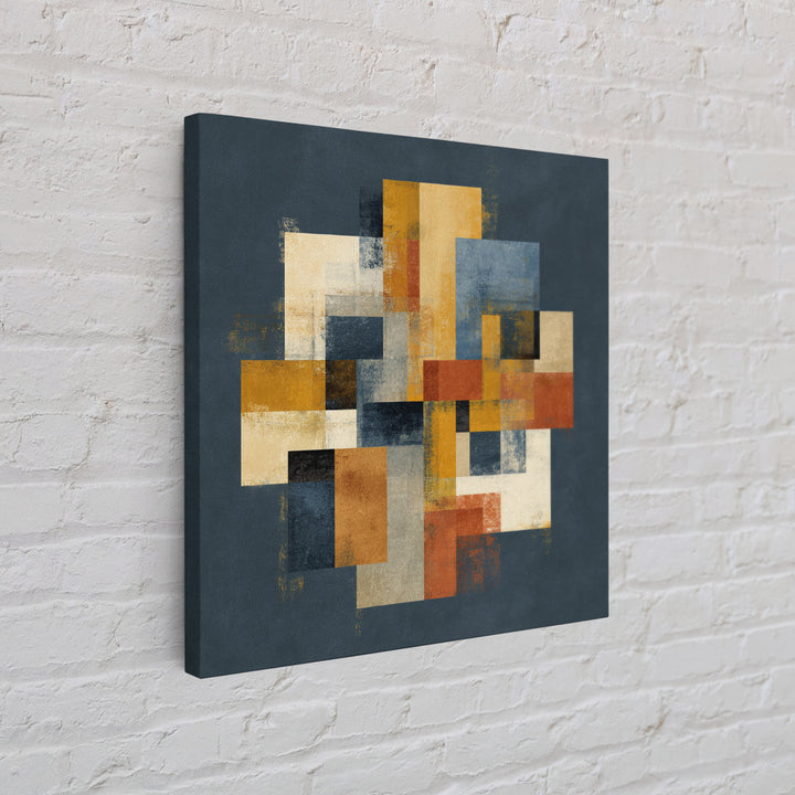 Domino Tiles Arranged Framed Canvas Print, Game Room Art, Textured Painting, Game Room Decor, Fine Art, Play, New Home Gift, GRA-1x1-88