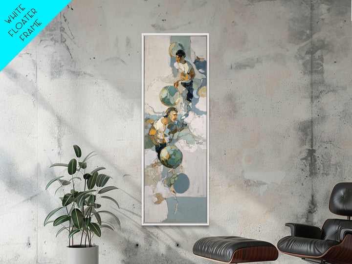 Old School Game Controller Canvas Print, Game Room Art, Art Print, Game Room Decor, Oil Painting, Play, Canvas Art, Black Art, GRA-1x3-90