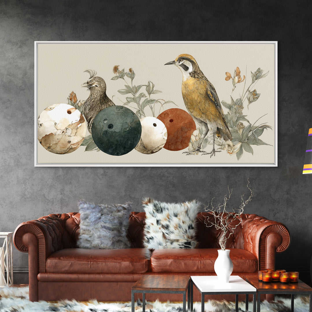 Bowling Ball and Pins Framed Canvas Print, Game Room Art, Art Print, Game Room Decor, Fine Art, Play, Canvas Art, Black Art, GRA-2x1-10