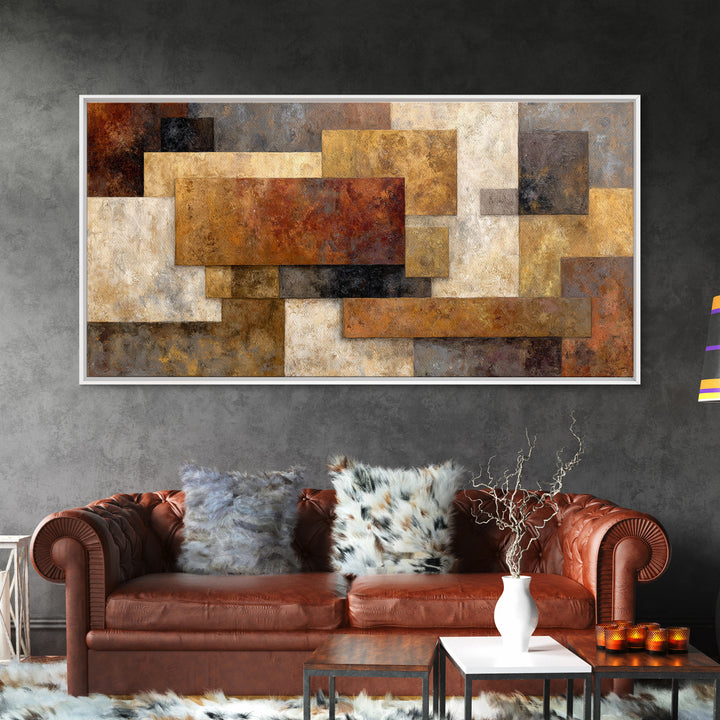 Domino Tiles Arranged Framed Canvas Print, Game Room Art, Art Print, Game Room Decor, Abstract Art, Play, Canvas Art, GRA-2x1-12
