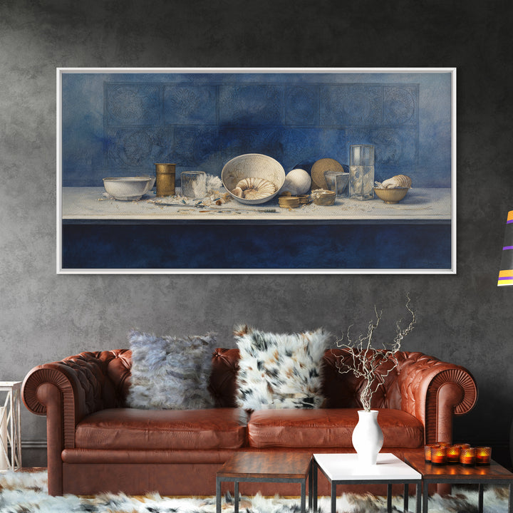 Blackjack Table Still Life Without Words Canvas Print, Game Room Art, Canvas Art, Game Room Decor, Play, Living Room Art, GRA-2x1-64