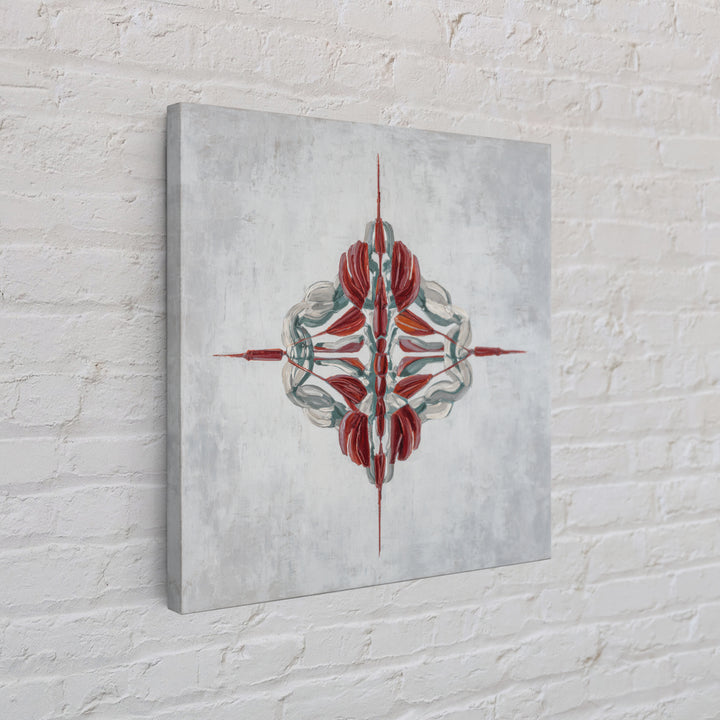 Abstract Muscle Anatomy Framed Canvas Print, Gym Art, Fine Art Print, Gym Decor, Abstract Art, Strength, Wall Decor, GYM-1x1-80