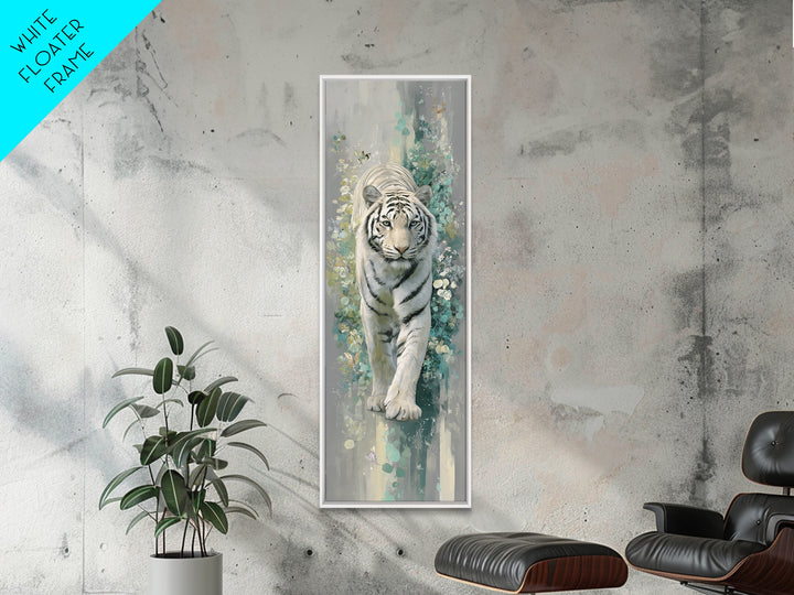 Tiger Representing Strength and Focus Canvas Print, Gym Art, Fine Art Print, Gym Decor, Fine Art, Strength, Wall Decor, GYM-1x3-5