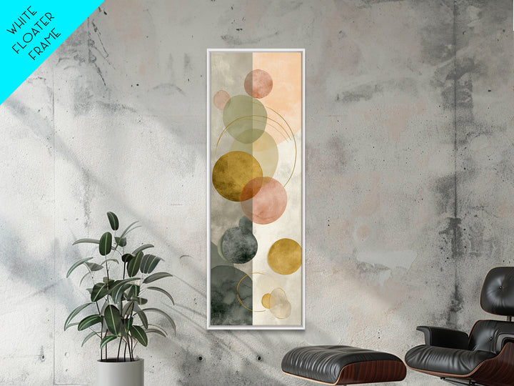 Jump Rope Motion Forming Circular Energy Lines Canvas Print, Gym Art, Framed Canvas, Gym Decor, Abstract Art, Strength, GYM-1x3-89
