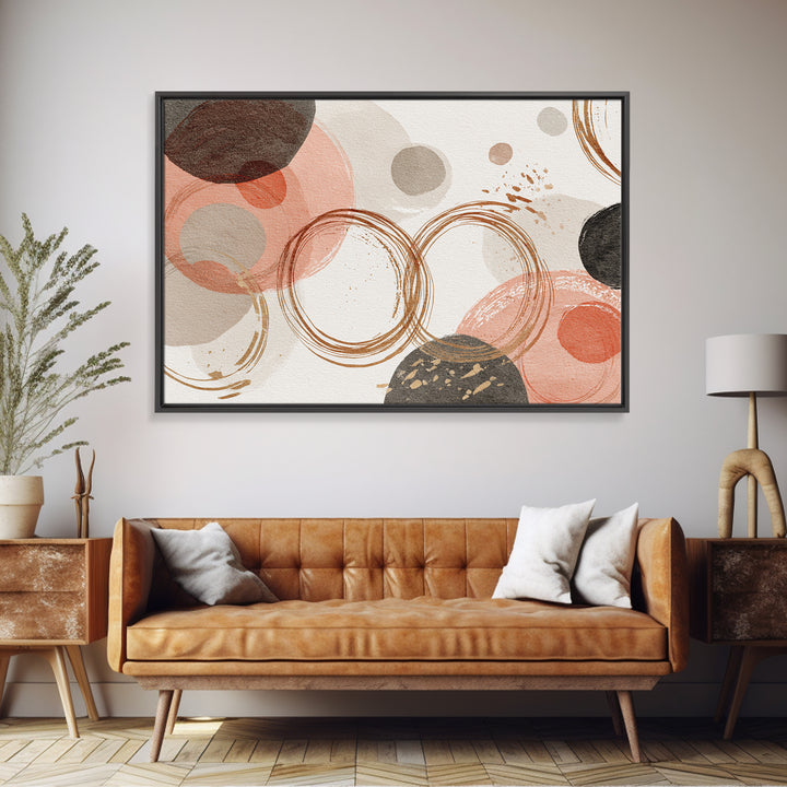 Jump Rope Motion Forming Circular Energy Lines Canvas Print, Gym Art, Framed Canvas, Gym Decor, Abstract Art, Strength, GYM-3x2-33