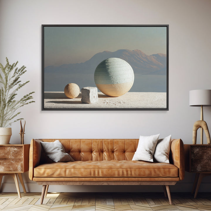 Medicine Ball and Chalk Still Life Canvas Print, Gym Art, Printable Wall Art, Gym Decor, Fine Art, Strength, Sports Decor, GYM-3x2-75