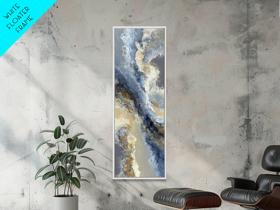 Soft Abstract Wave Forms Canvas Print, Hotel Art, Gallery Wall Set, Hotel Decor, Fine Art, Boutique, Textured Painting, HOT-1x3-22