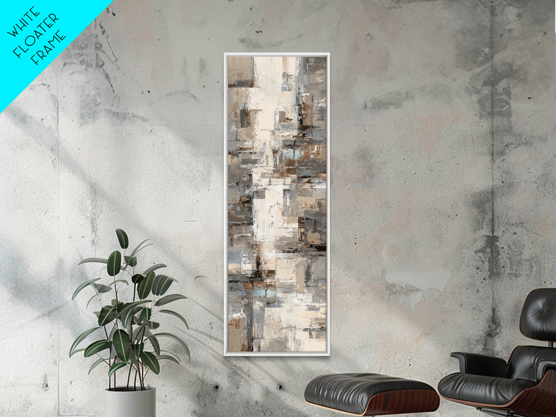 City Map Abstract Lines Without Readable Labels Canvas Print, Hotel Art, Art Deco, Hotel Decor, Boutique, Minimalist Wall Art, HOT-1x3-60