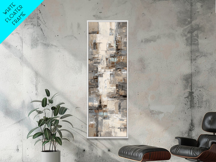 City Map Abstract Lines Without Readable Labels Canvas Print, Hotel Art, Art Deco, Hotel Decor, Boutique, Minimalist Wall Art, HOT-1x3-60