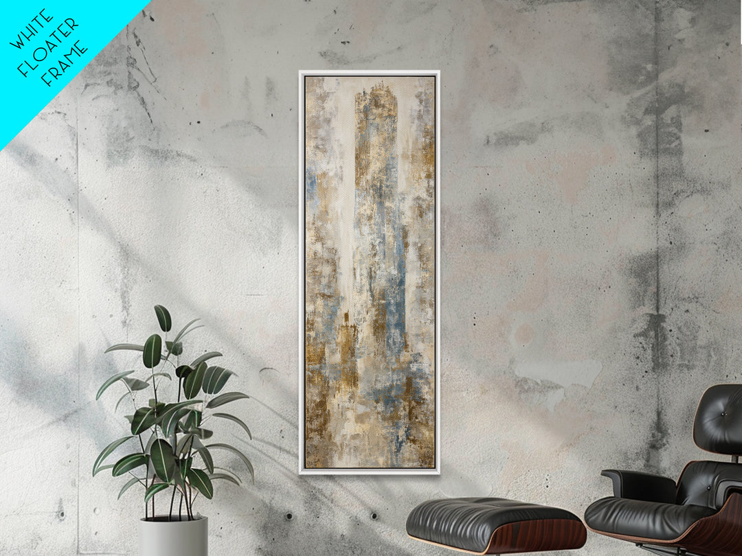 Misty Forest with Refined Calm Atmosphere Framed Canvas Print, Hotel Art, Fine Art Print, Hotel Decor, Fine Art, Boutique, HOT-1x3-74