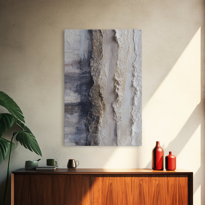 Sophisticated Neutral Abstract Canvas Print, Hotel Art, Coastal Wall Art, Hotel Decor, Fine Art, Boutique, Fine Art Print, HOT-2x3-57