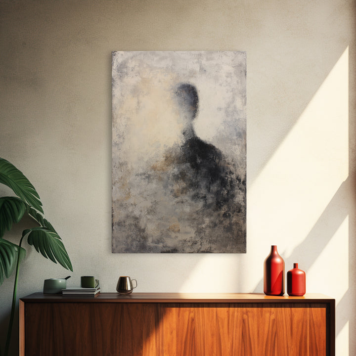 Simple Black Line Figure Canvas Print, Hotel Art, Fine Art Print, Hotel Decor, Oil Painting, Boutique, Wall Decor, Art Prints, HOT-2x3-7