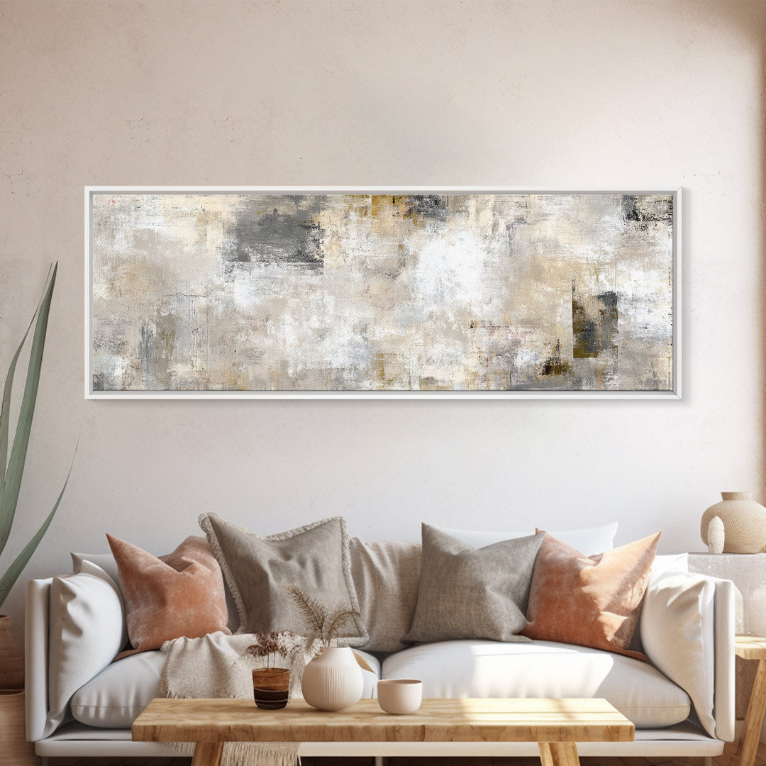 Abstract Marble Texture Canvas Print, Hotel Art, Minimalist Decor, Hotel Decor, Fine Art, Boutique, Large Wall Art, Art Deco, HOT-3x1-35