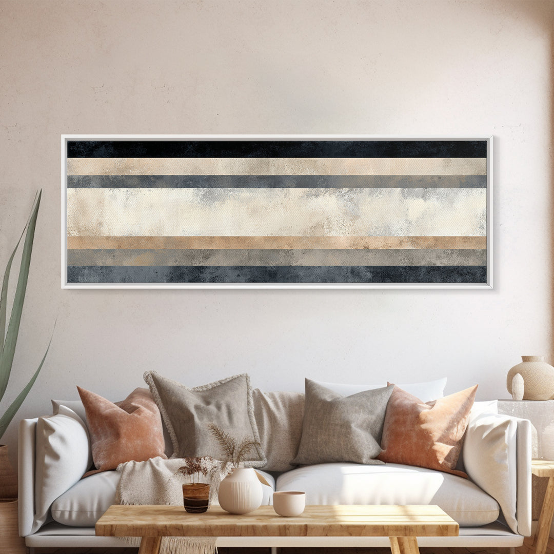 Simple Black Line Figure Framed Canvas Print, Hotel Art, Contemporary Art, Hotel Decor, Fine Art, Boutique, Art Deco, HOT-3x1-63