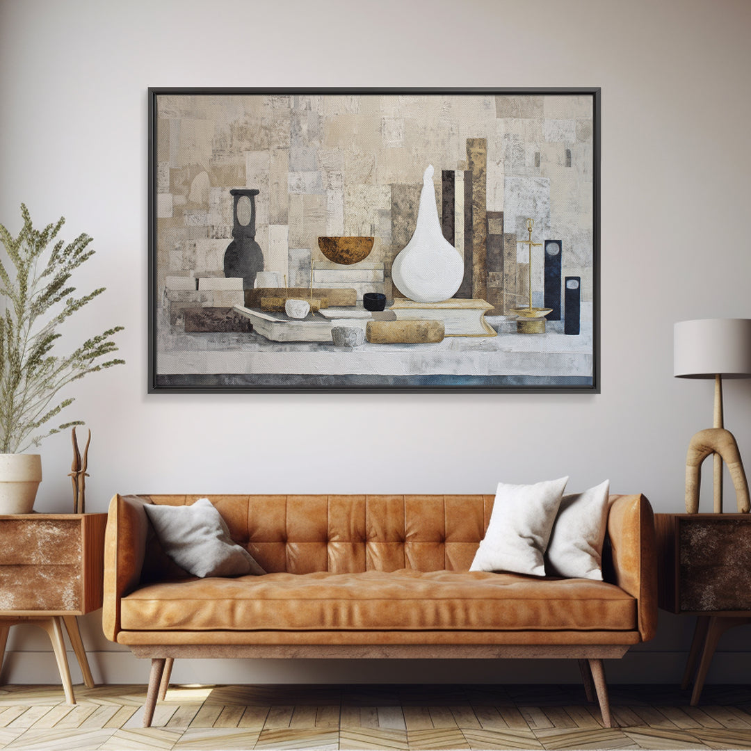 Elegant Pear Still Life on Linen Canvas Print, Hotel Art, Wall Sculpture, Hotel Decor, Abstract Art, Boutique, Modern Decor, HOT-3x2-1