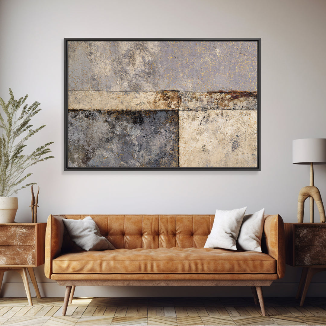 City Map Abstract Lines Without Readable Labels Framed Canvas Print, Hotel Art, Wall Art, Hotel Decor, Abstract Art, Boutique, HOT-3x2-100