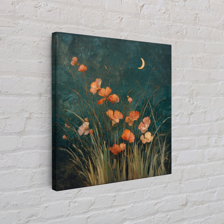 Dancers Suggested by Soft Moving Brushwork Canvas Print, Impressionist Art, Horizontal Wall Art, Living Room Decor, Impression, IMP-1x1-15
