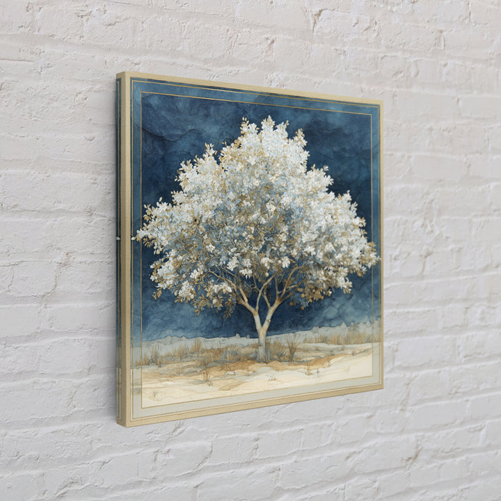 Apple Tree in Summer Orchard Canvas Print, Impressionist Art, Contemporary Art, Living Room Decor, Fine Art, Impression, IMP-1x1-89