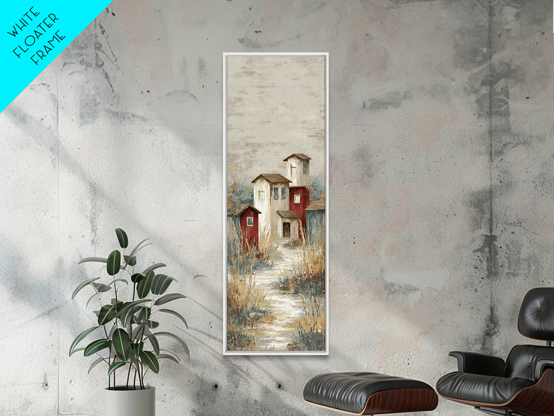 Country Lane with Flickering Sunlight Canvas Print, Impressionist Art, Gallery Wall Art, Living Room Decor, Impression, IMP-1x3-10
