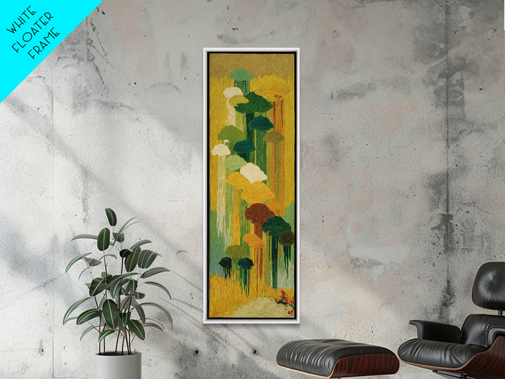 Dancers Suggested by Soft Moving Brushwork Canvas Print, Impressionist Art, Horizontal Wall Art, Living Room Decor, Impression, IMP-1x3-27