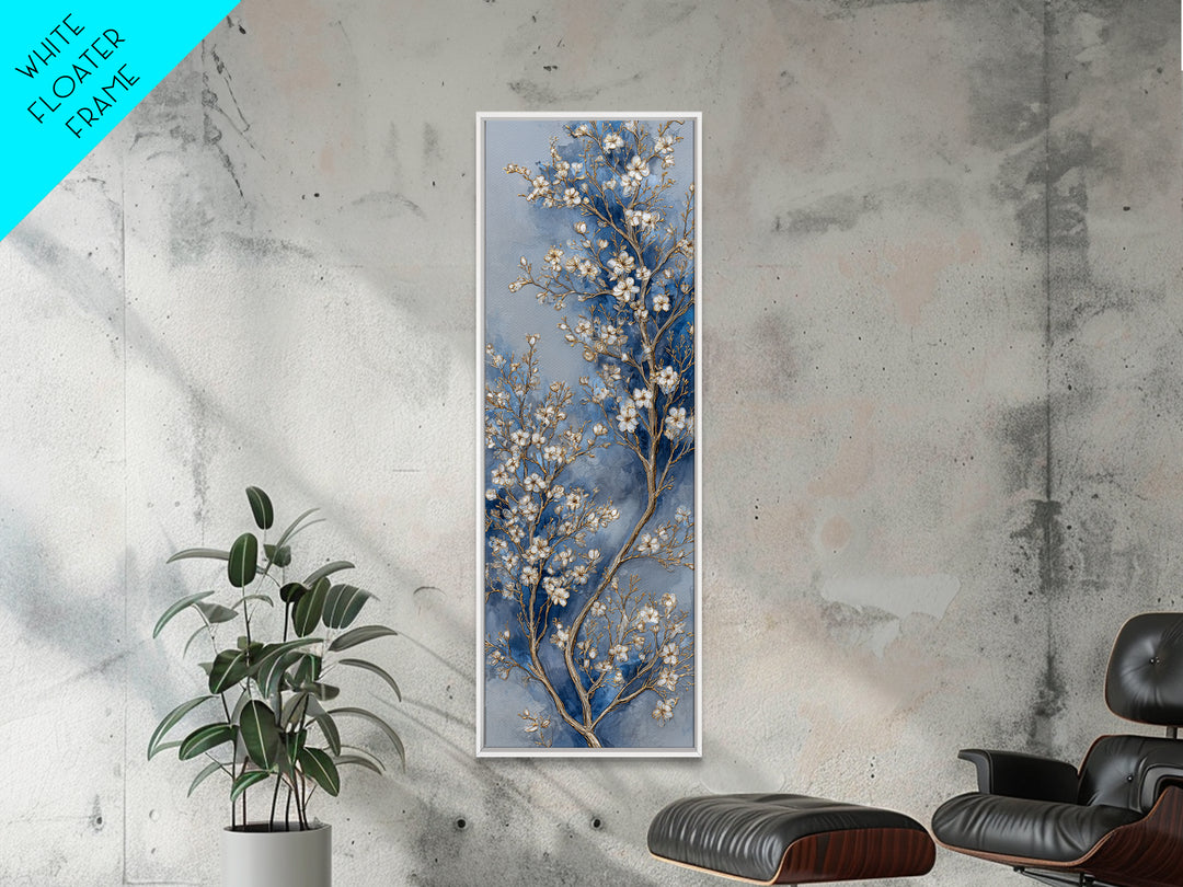Spring Orchard with Blossoming Trees Canvas Print, Impressionist Art, Wall Art, Living Room Decor, Oil Painting, Impression, IMP-1x3-90