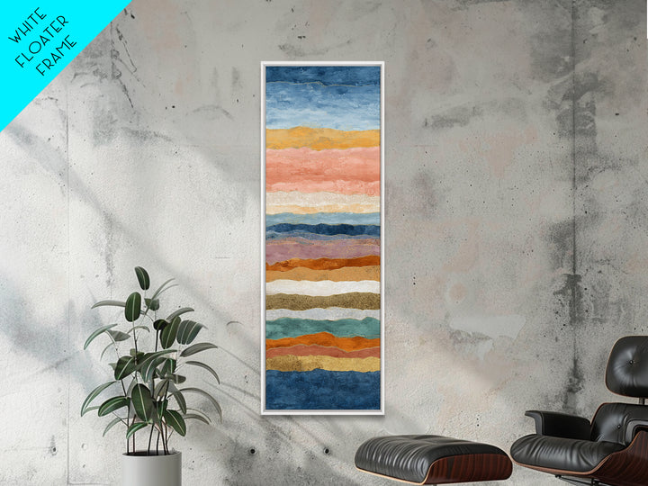 Sunset over Lavender Field Canvas Print, Impressionist Art, Textured Painting, Living Room Decor, Fine Art, Impression, IMP-1x3-98