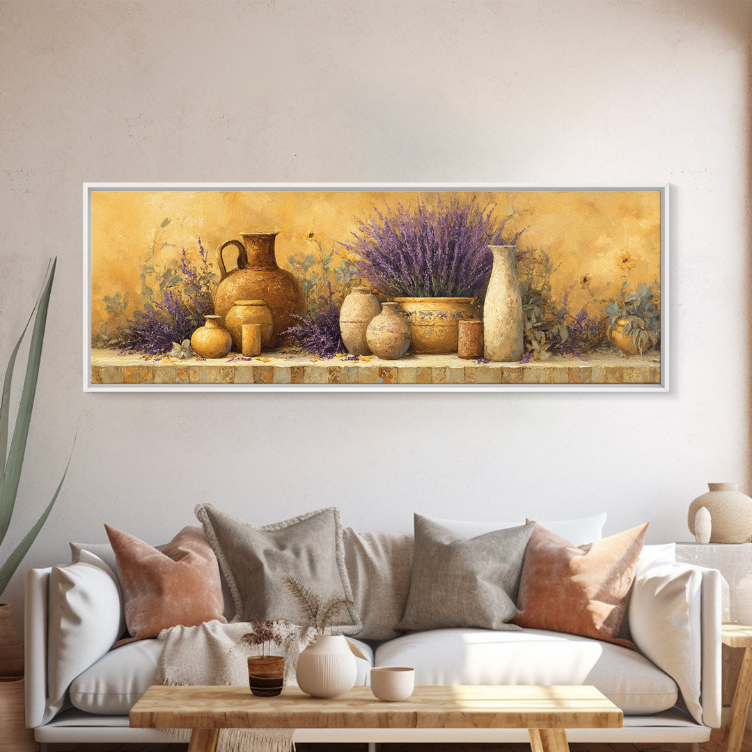 Sunset over Lavender Field Canvas Print, Impressionist Art, Printable Wall Art, Living Room Decor, Fine Art, Impression, IMP-3x1-30