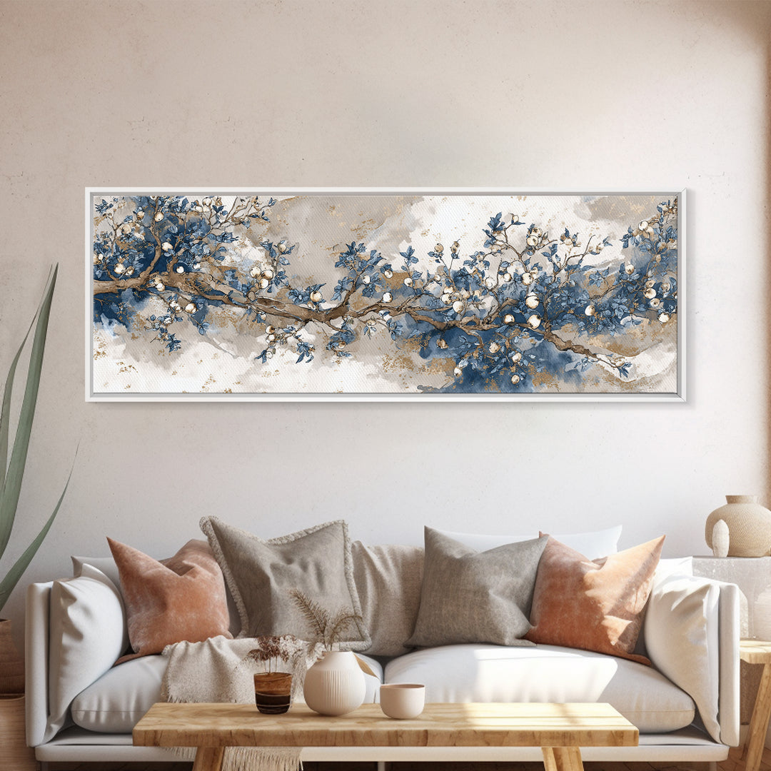 Apple Tree in Summer Orchard Canvas Print, Impressionist Art, Modern Art, Living Room Decor, Impression, Statement Artwork, IMP-3x1-33