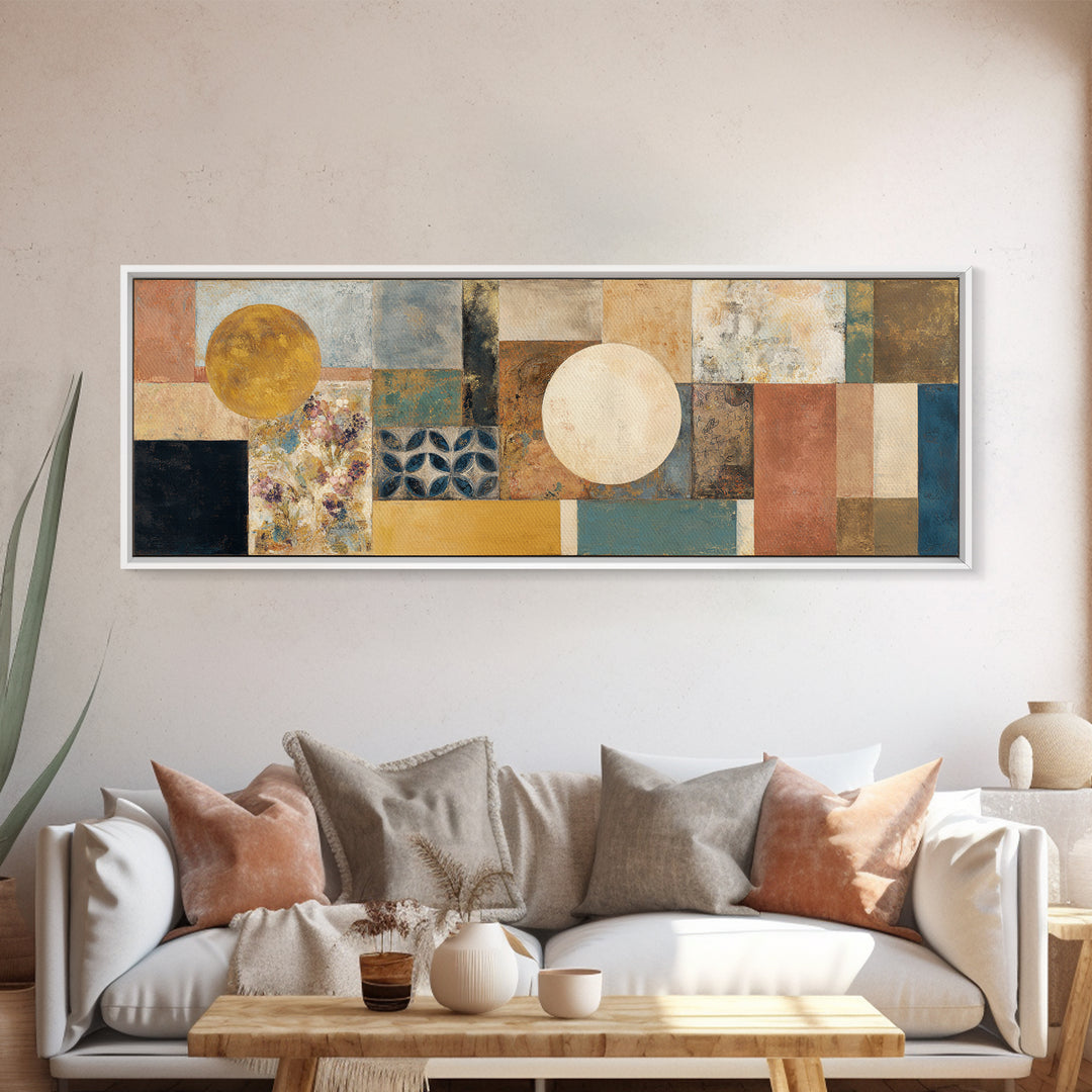 Sunset over Lavender Field Canvas Print, Impressionist Art, Flower Print, Living Room Decor, Fine Art, Impression, IMP-3x1-54
