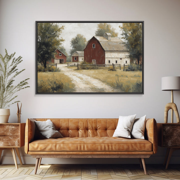 Country Lane with Flickering Sunlight Canvas Print, Impressionist Art, Colorful Wall Art, Living Room Decor, Impression, IMP-3x2-98