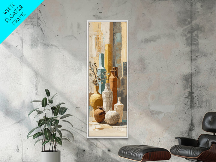 Venetian Canal Reflection Without City Crowd Canvas Print, Italian Villa Art, Statement Artwork, Living Room Decor, Villa, IVA-1x3-56