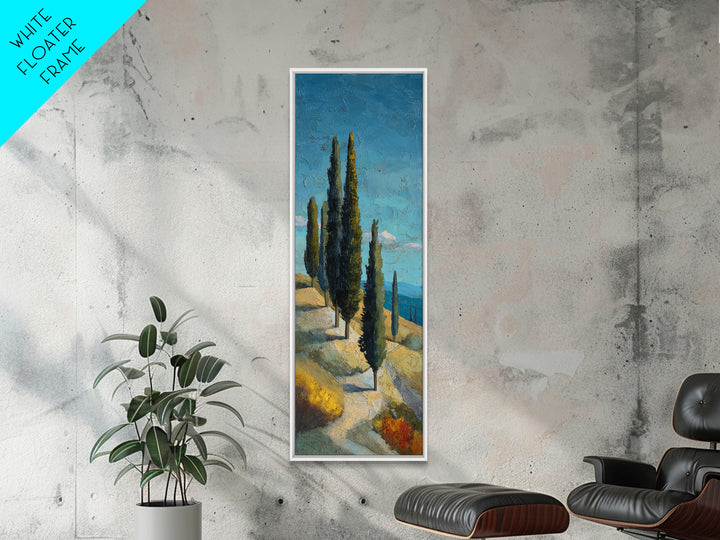 Terra Cotta Pot Canvas Print, Italian Villa Art, Living Room Art, Living Room Decor, Oil Painting, Villa, Neutral Decor, IVA-1x3-82