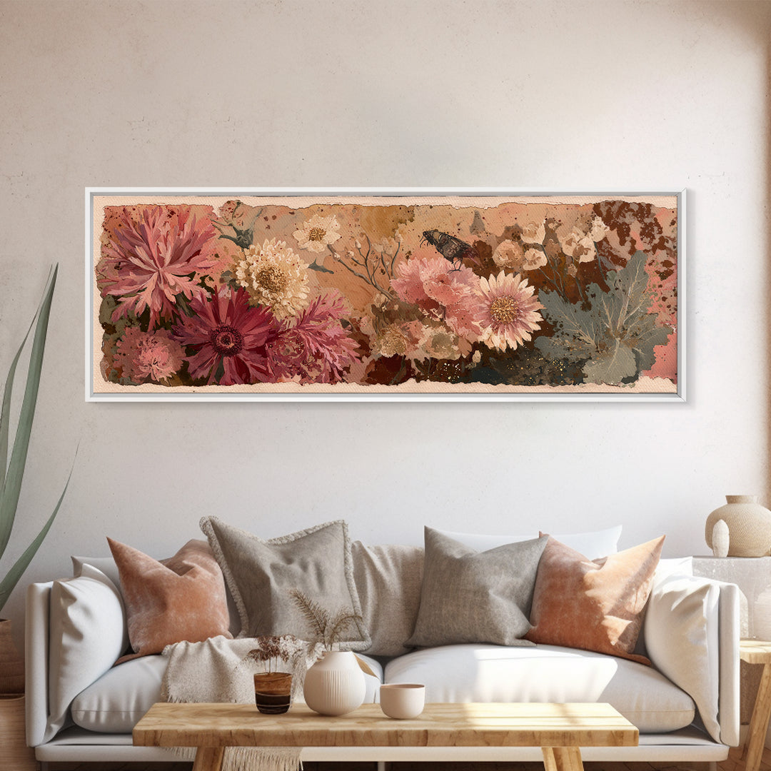 Grapevine and Wine Still Life on Linen Canvas Print, Italian Villa Art, Living Room Art, Living Room Decor, Fine Art, Villa, IVA-3x1-95
