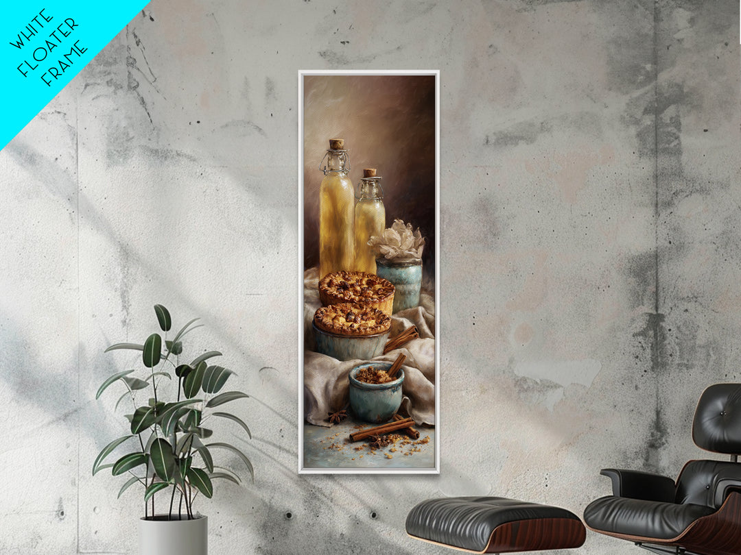 Apple Pie Cooling Canvas Print, Kitchen Art, Contemporary Art, Kitchen Decor, Fine Art, Kitchen, Kitchen Wall Art, KIT-1x3-44
