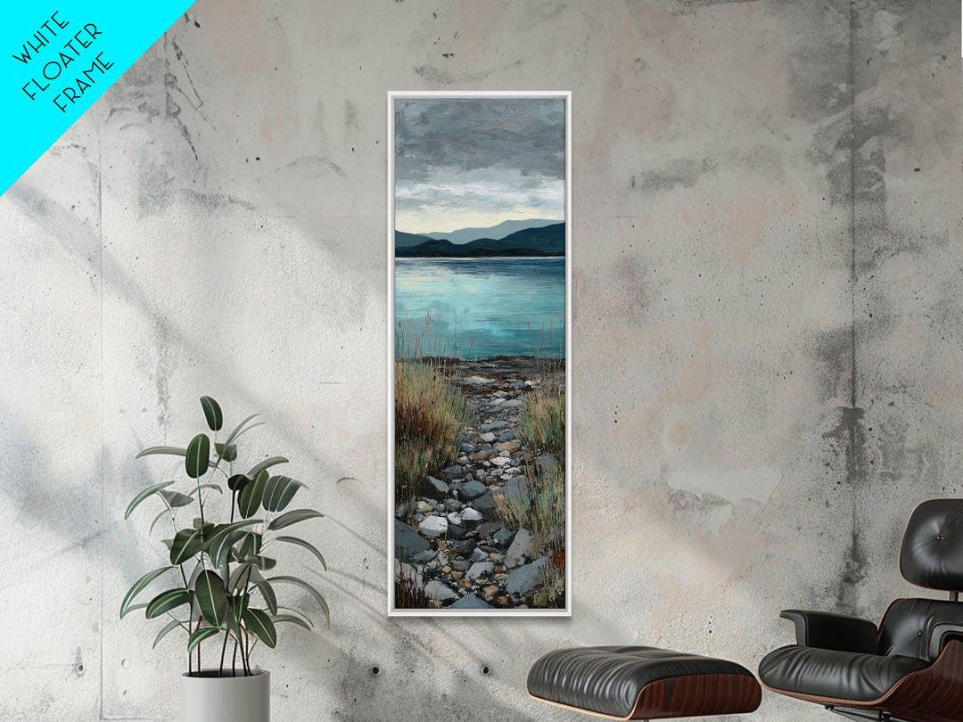 Rocky Scottish Highland Canvas Print, Landscape Art, Fine Art Print, Living Room Decor, Fine Art, Horizon, Digital Prints, LAN-1x3-5