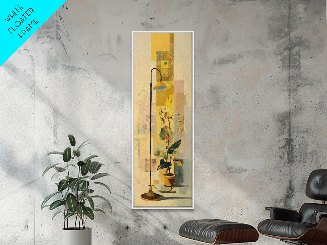 Rolling Library Ladder Framed Canvas Print, Library Art, Statement Artwork, Library Decor, Fine Art, Archive, Art Print, LIB-1x3-87