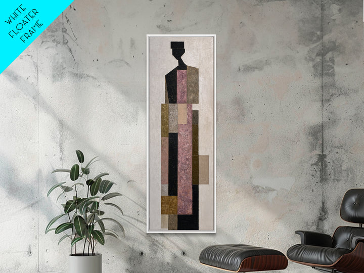 Minimal Eyes and Nose Composition Canvas Print, Line Art, Fine Art Print, Living Room Decor, Abstract Art, Line, Wall Decor, LIN-1x3-2