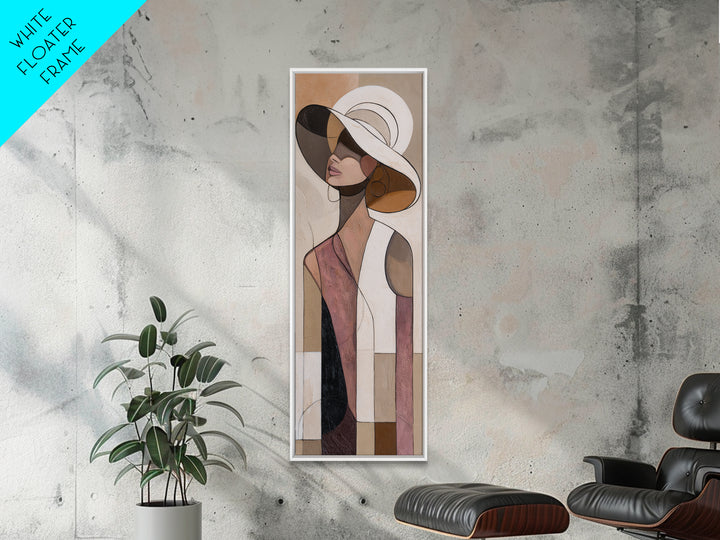 Line Drawing of a Woman Canvas Print, Line Art, Neutral Decor, Living Room Decor, Fine Art, Line, Wall Decor, Custom Portrait, LIN-1x3-55