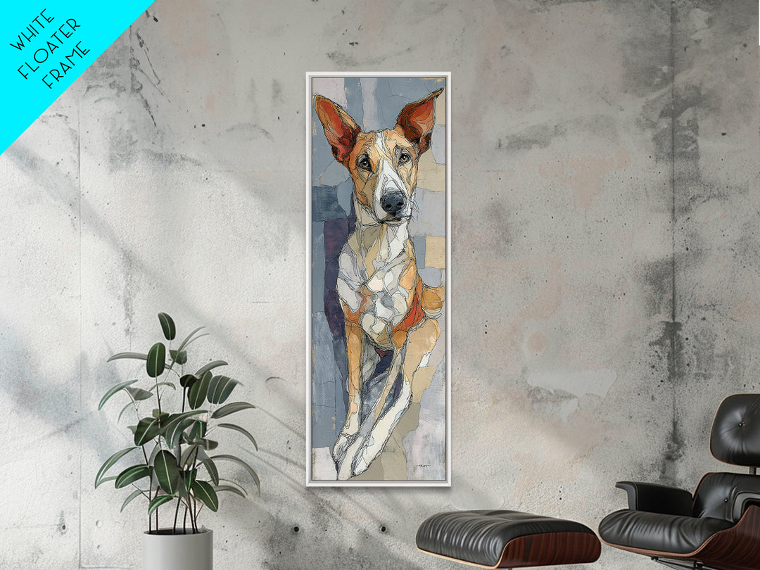 Continuous Line Dog Portrait Canvas Print, Line Art, Minimalist Wall Art, Living Room Decor, Fine Art, Line, Fine Art Print, LIN-1x3-73