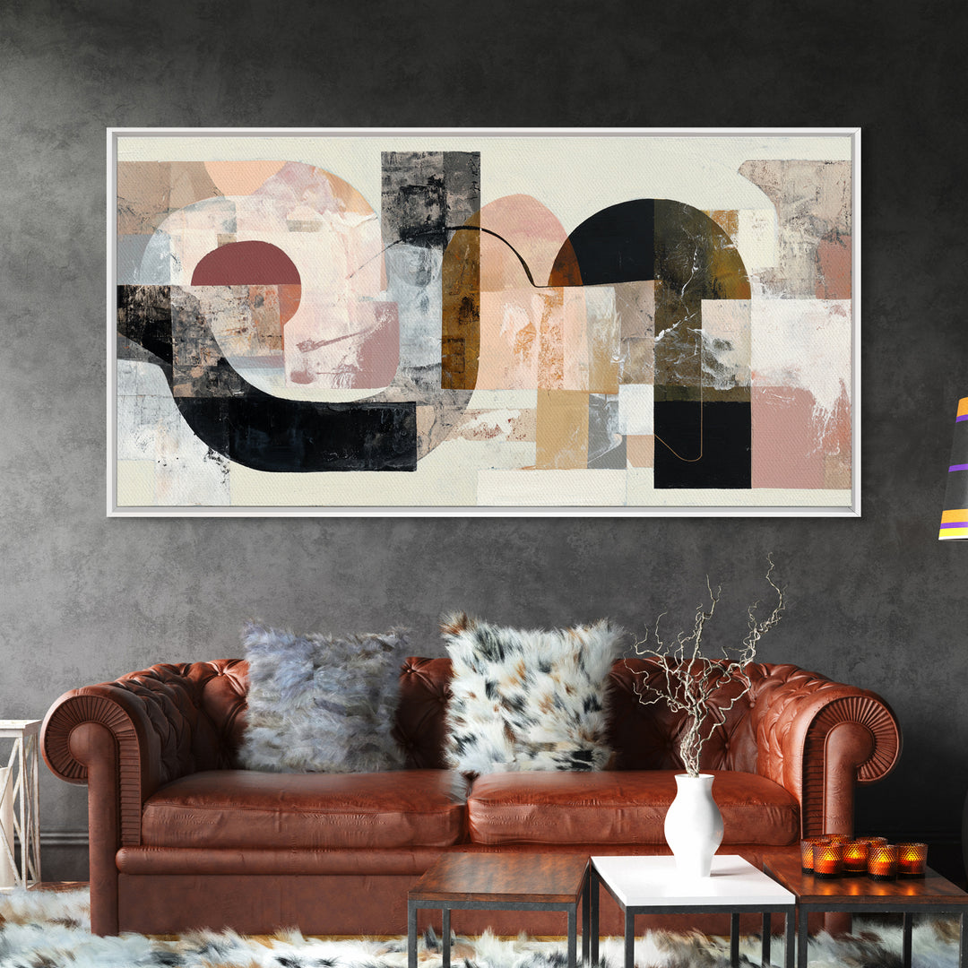 Two Hands Nearly Touching Canvas Print, Line Art, Minimalist Wall Art, Living Room Decor, Abstract Art, Line, Fine Art Print, LIN-2x1-49