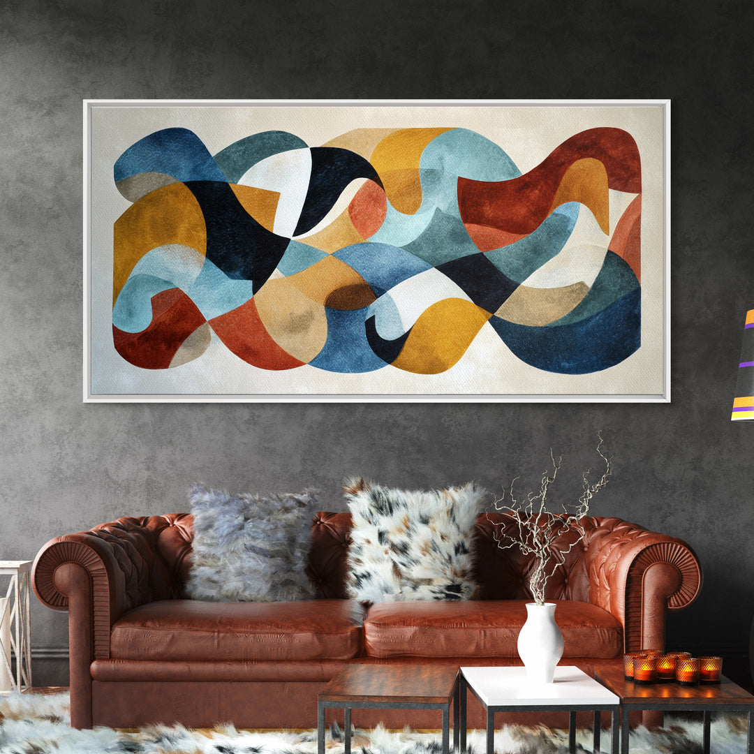 Monoline Cat Stretching Canvas Print, Line Art, Modern Wall Art, Living Room Decor, Abstract Art, Line, Bird Wall Art, LIN-2x1-98