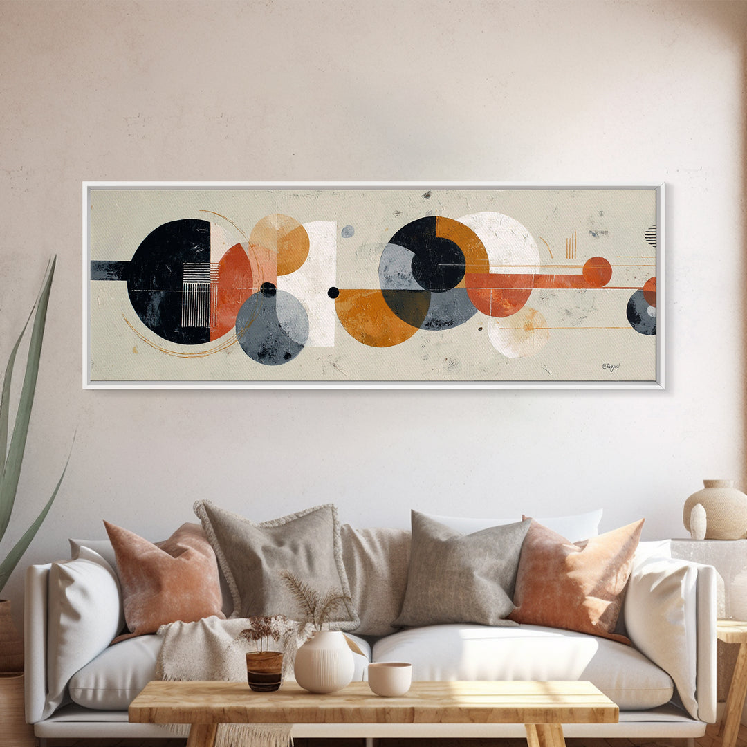 Minimal Nude Figure Framed Canvas Print, Line Art, Textured Painting, Living Room Decor, Line, Canvas Art, Printable Art, LIN-3x1-73