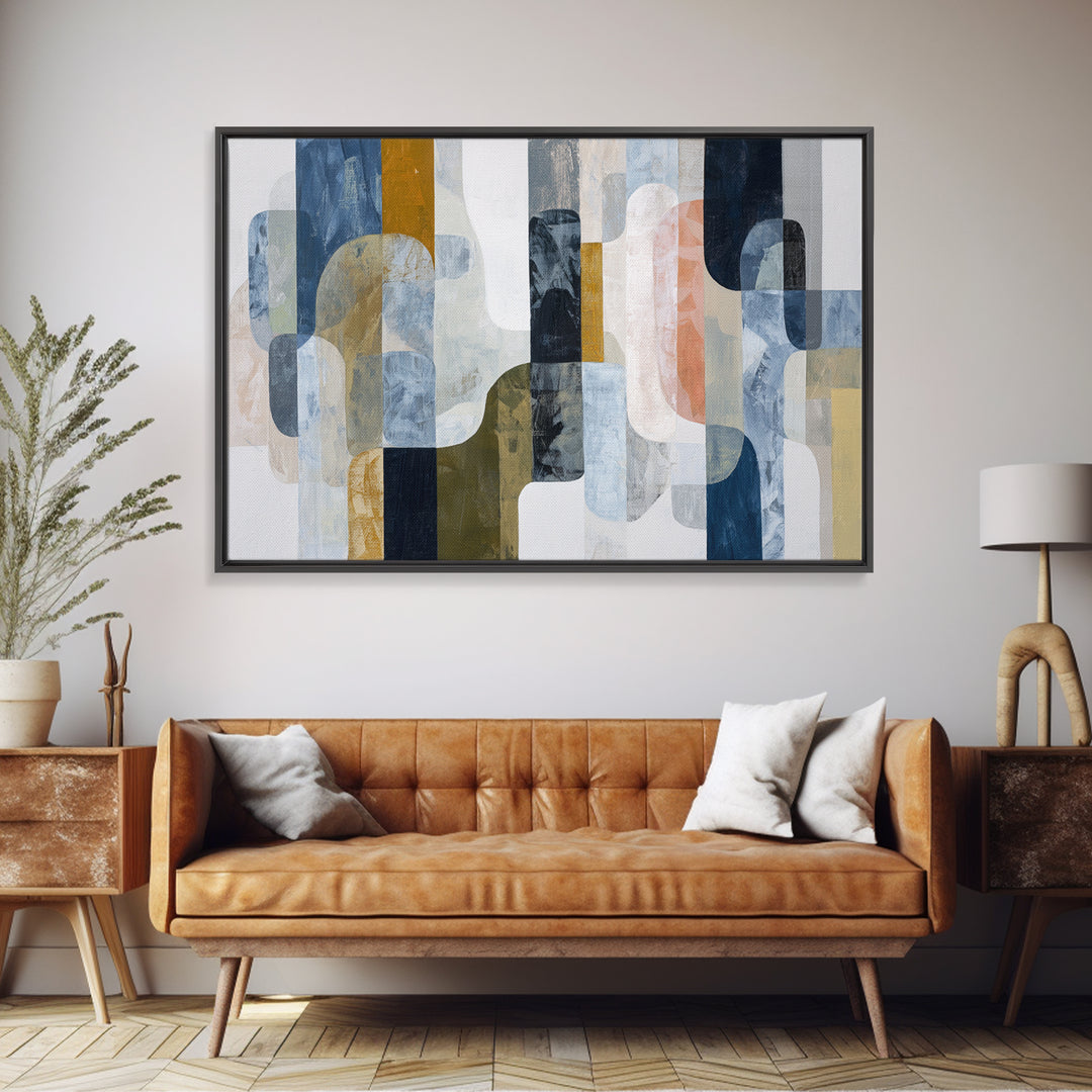 Two Hands Nearly Touching Canvas Print, Line Art, Luxury Decor, Living Room Decor, Abstract Art, Line, Printable, LIN-3x2-33