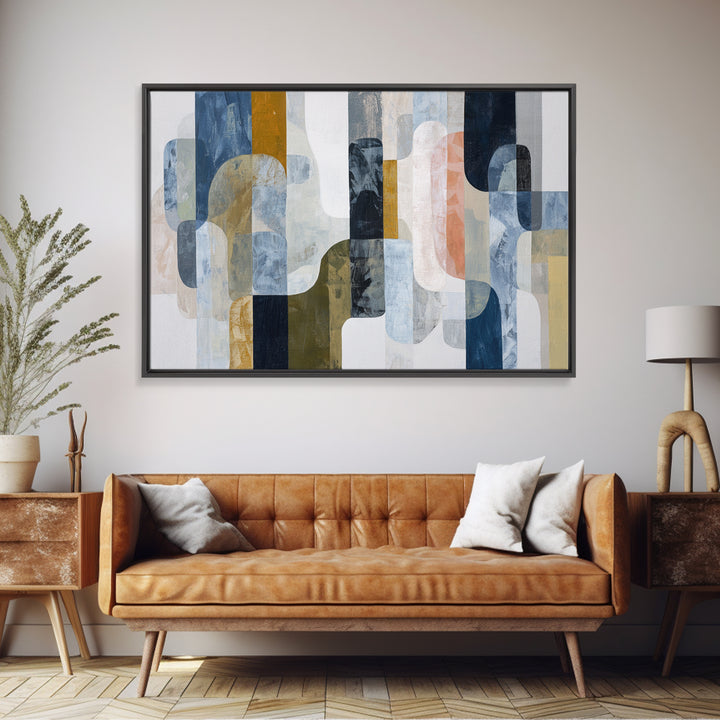 Two Hands Nearly Touching Canvas Print, Line Art, Luxury Decor, Living Room Decor, Abstract Art, Line, Printable, LIN-3x2-33