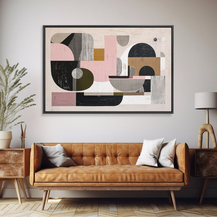 Line Art Shell and Coastal Forms Canvas Print, Line Art, Printable Art, Living Room Decor, Fine Art, Line, Gallery Wall Art, LIN-3x2-43